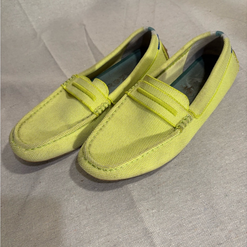 Rothy’s Driving Loafers in Limone